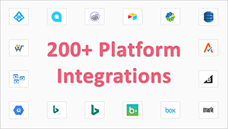 200+ platform integrations
