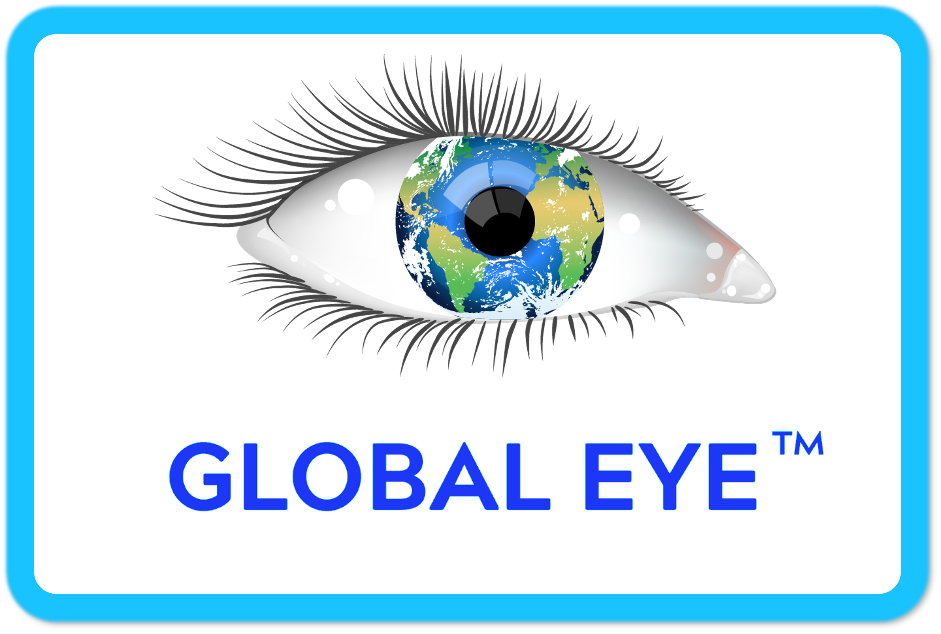 Global eye logo