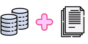 Database and Documents Icon - Ingest All Data Types